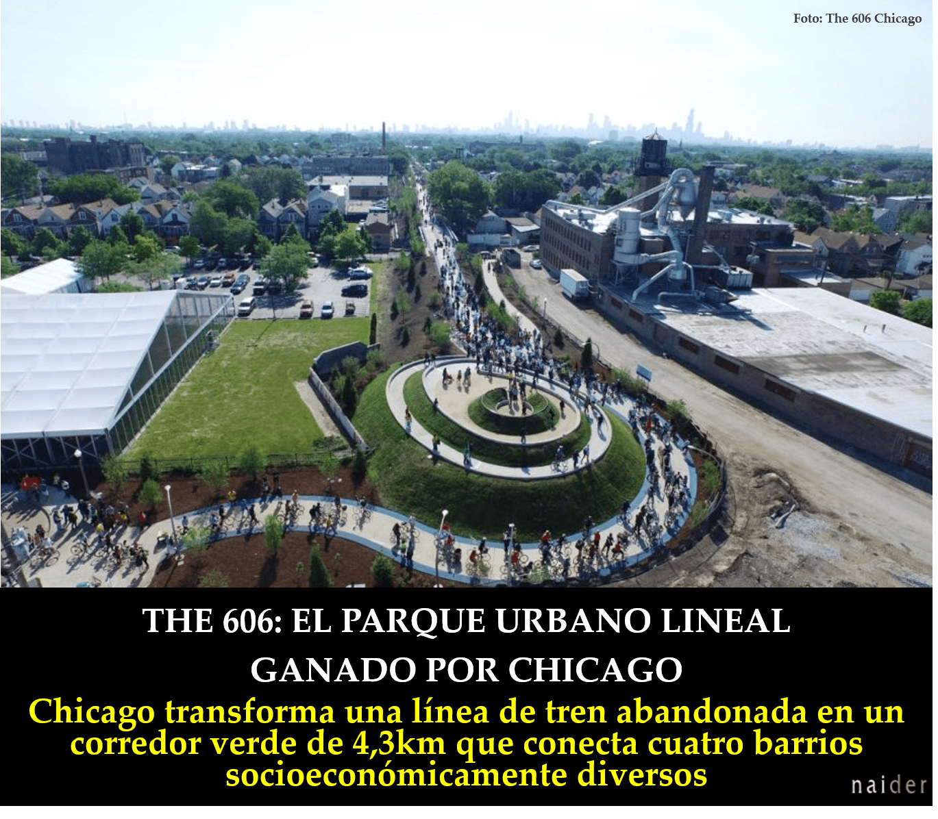 The 606 parque lineal Chicago infopost