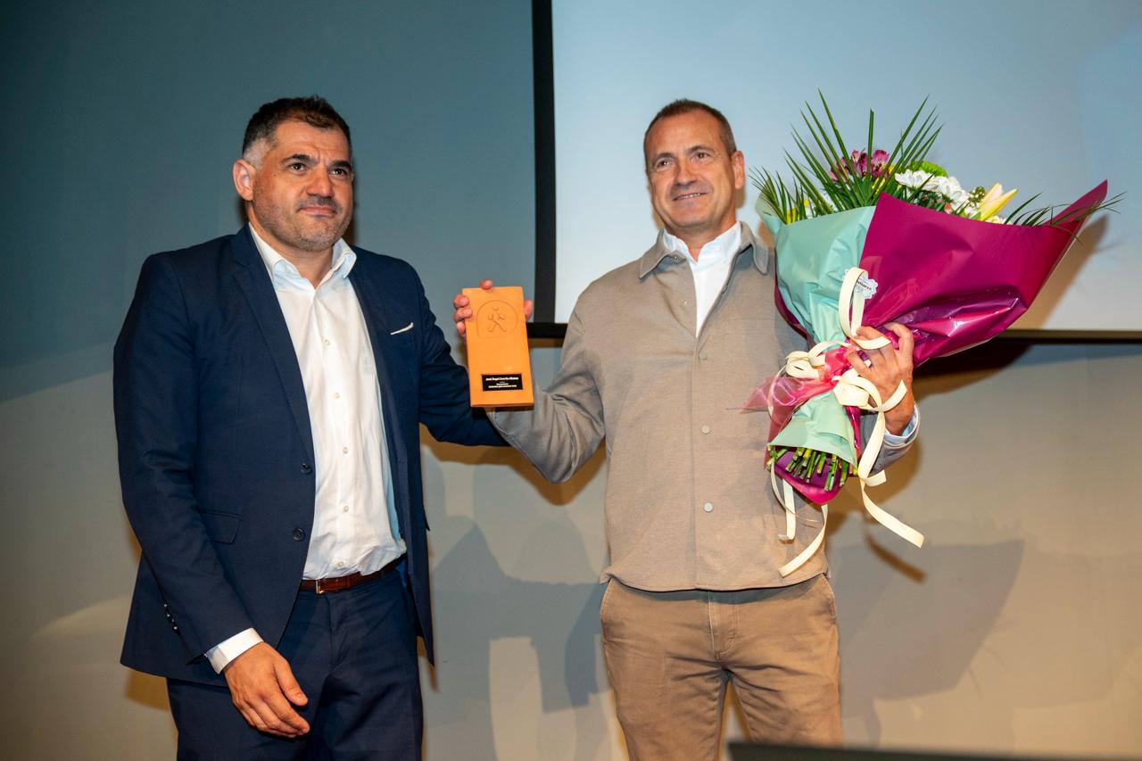 José Ángel Cuerda en el homenaje del Congreso de Ciudades que Caminan